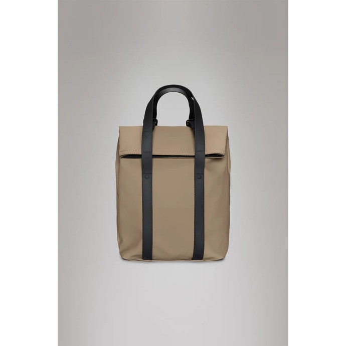 Σακίδιο Πλάτης Rains- Tote 2 Way Tote W3 Backpack Mini 12780-133 Beige Σακίδιο Πλάτης Rains- Tote 2 Way Tote W3 Backpack Mini 12780-133 Beige