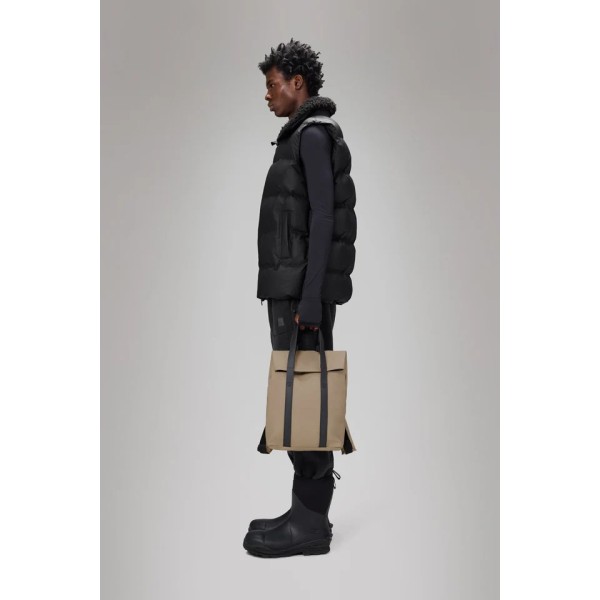 Σακίδιο Πλάτης Rains- Tote 2 Way Tote W3 Backpack Mini 12780-133 Beige Σακίδιο Πλάτης Rains- Tote 2 Way Tote W3 Backpack Mini 12780-133 Beige