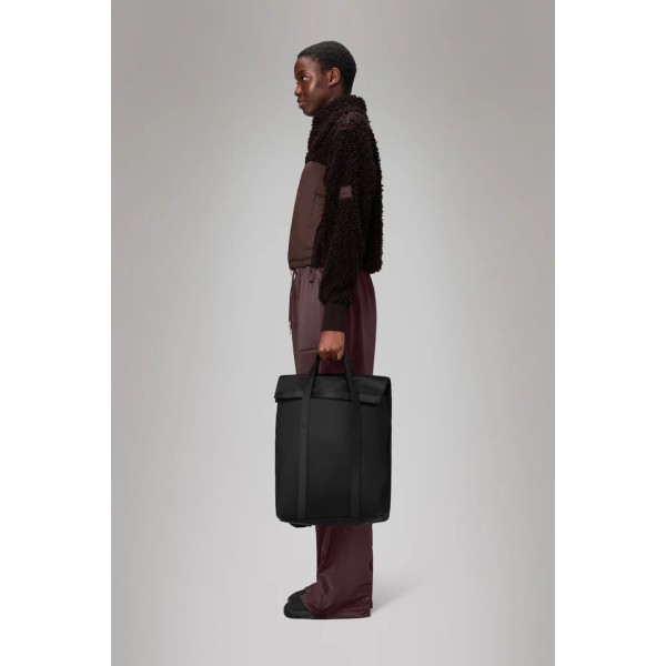 Σακίδιο Πλάτης Rains-Tote 2 Way Tote W3 Backpack Laptop 16'' 12940-84 Black Grain