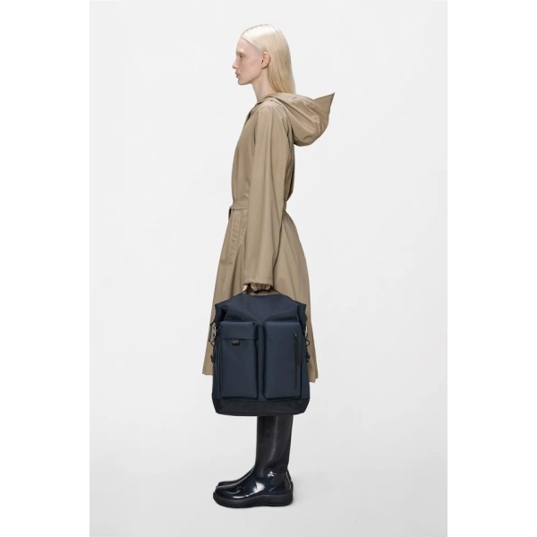 Σακίδιο Πλάτης Αδιάβροχο Rains Otaru Backpack 12960-47 Navy