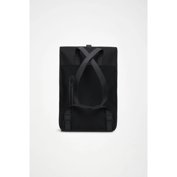 Σακίδιο Πλάτης Αδιάβροχο Rains Backpack Mini 13020-01για Laptop 13'' Black