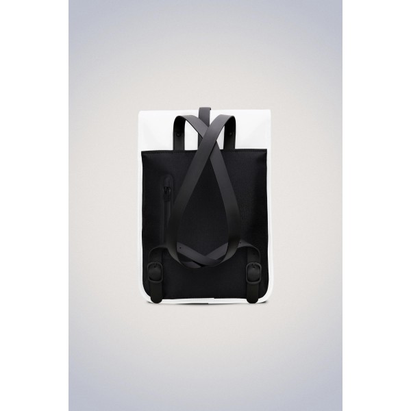 Σακίδιο Πλάτης Αδιάβροχο Rains Backpack Mini 1302-30 για Laptop 13'' Powder ΣΑΚΙΔΙΑ ΠΛΑΤΗΣ