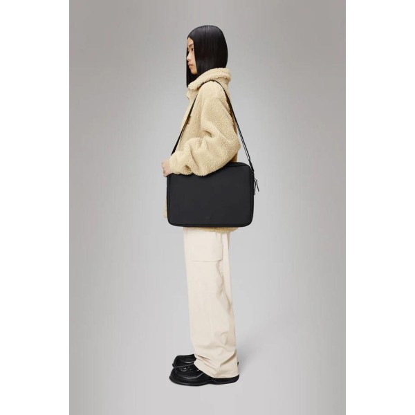 Τσάντα Ώμου Αδιάβροχη Laptop Bag 15''/16'' Rains 1329-01 Black ΤΣΑΝΤΕΣ & ΠΟΡΤΟΦΟΛΙΑ