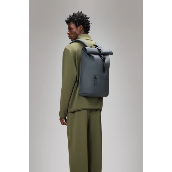 Σακίδιο Πλάτης Rains Rolltop Rucksack 13320-124 για Laptop 16'' Lagoon Σακίδιο Πλάτης Rains Rolltop Rucksack 13320-124 για Laptop 16'' Lagoon