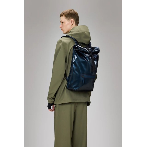 Σακίδιο Πλάτης Rains Rolltop Rucksack 13320-130 για Laptop 16'' Spill Σακίδιο Πλάτης Rains Rolltop Rucksack 13320-130 για Laptop 16'' Spill