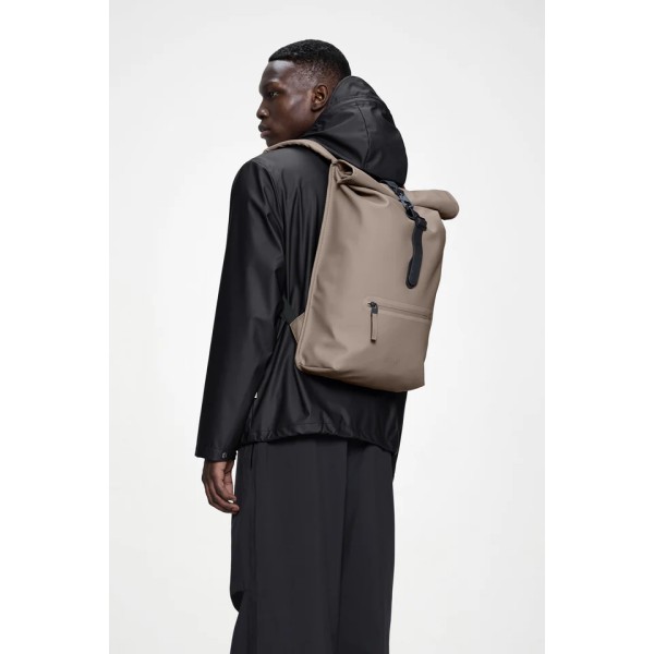Σακίδιο Πλάτης Rains Rolltop Rucksack 13320-173 Laptop 16'' Cinder