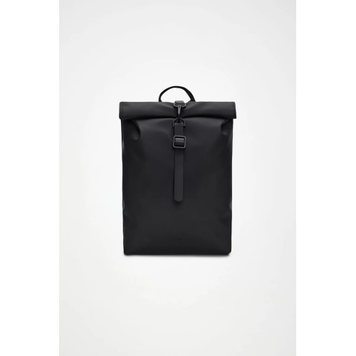 Σακίδιο Πλάτης Rains Rolltop Rucksack Mini 1333-01 Black