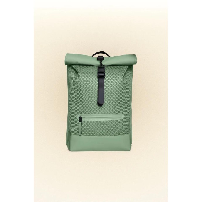 Σακίδιο Πλάτης Rains Rolltop Rucksack 1334-06 Haze για Laptop 15'' ΣΑΚΙΔΙΑ ΠΛΑΤΗΣ