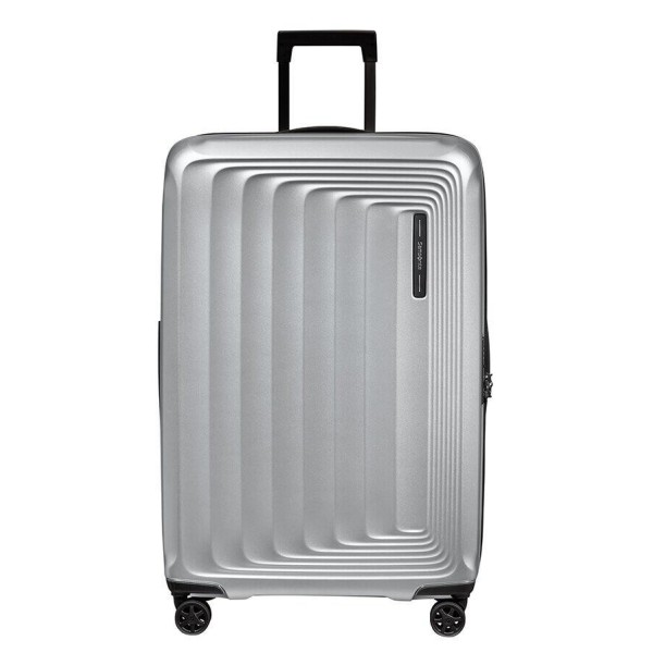 Βαλίτσα Σκληρή Samsonite Nuon Spinner 75cm 134402-4052 Matt Silver ΒΑΛΙΤΣΕΣ & ΣΑΚΟΙ ΤΑΞΙΔΙΟΥ