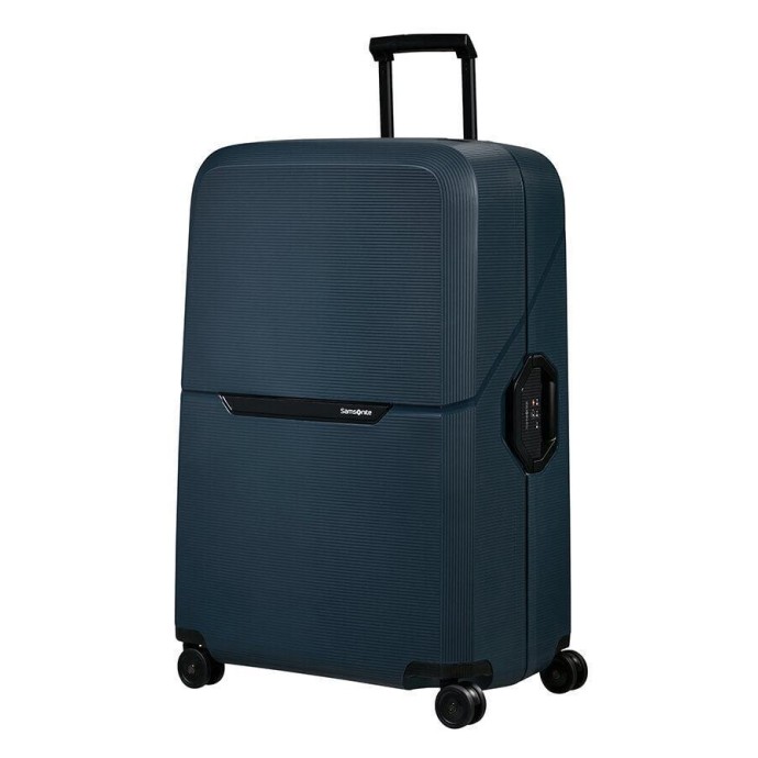 Βαλίτσα Μεγάλη Σκληρή Samsonite Magnum Eco Spinner 81cm 139848-1549 Midnight Blue ΒΑΛΙΤΣΕΣ & ΣΑΚΟΙ ΤΑΞΙΔΙΟΥ