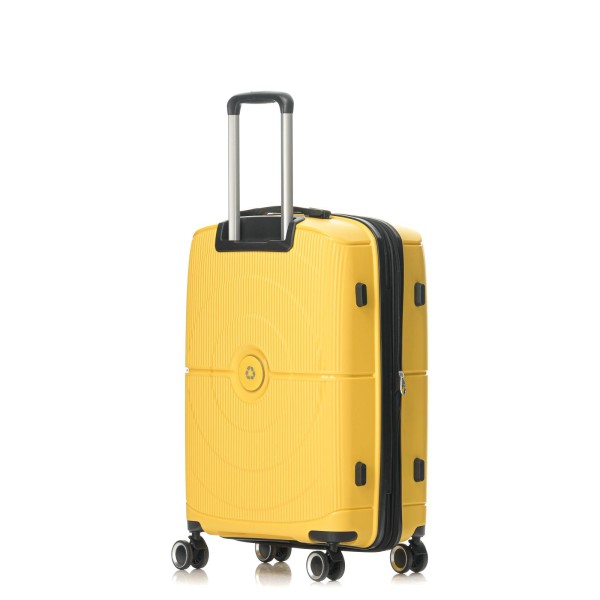 Βαλίτσα Μεσαία Σκληρή RCM 140-65 Επεκτεινόμενη Κίτρινο ΒΑΛΙΤΣΕΣ & ΣΑΚΟΙ ΤΑΞΙΔΙΟΥ