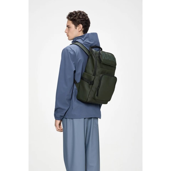 Σακίδιο Πλάτης Rains Texel Cargo Backpack 14000-03 για Laptop 16'' Green