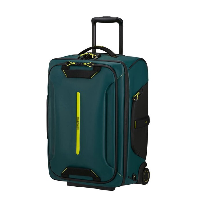 Σακίδιο Πλάτης Καμπίνας - Τροχήλατο Samsonite Ecodiver 55cm 140882-A567 Dark Teal/Lime