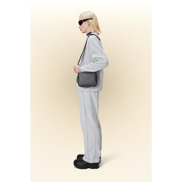 Τσαντάκι Ώμου Αδιάβροχο Rains Box Bag 14100-97 Metallic Grey ΤΣΑΝΤΕΣ & ΠΟΡΤΟΦΟΛΙΑ