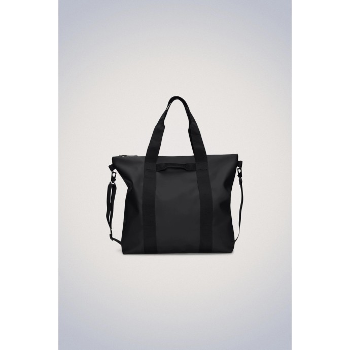 Τσάντα Rains Tote Bag 1415-01 Black ΤΣΑΝΤΕΣ & ΠΟΡΤΟΦΟΛΙΑ