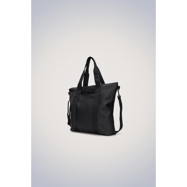 Τσάντα Rains Tote Bag 1415-01 Black ΤΣΑΝΤΕΣ & ΠΟΡΤΟΦΟΛΙΑ