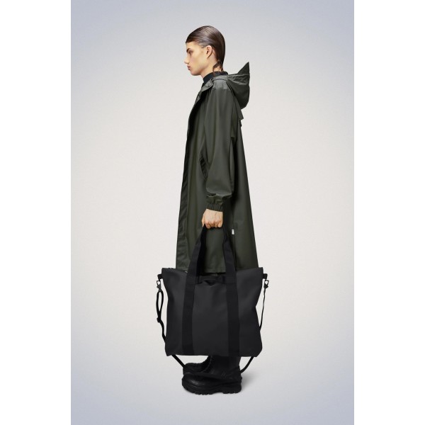 Τσάντα Rains Tote Bag 1415-01 Black ΤΣΑΝΤΕΣ & ΠΟΡΤΟΦΟΛΙΑ