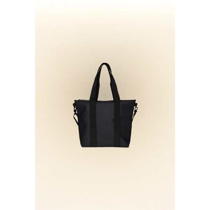 Τσάντα Rains Tote Bag Mini 1416-01 Black ΤΣΑΝΤΕΣ & ΠΟΡΤΟΦΟΛΙΑ