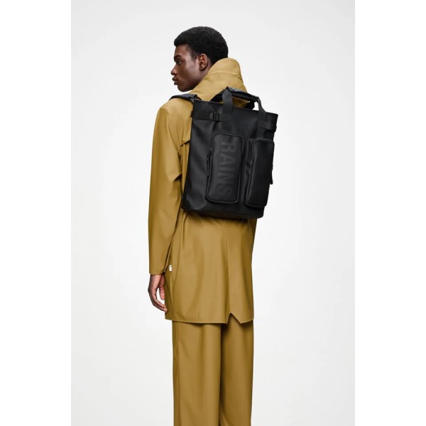 Τσάντα Rains Texel Tote Backpack 14240-01 Black ΤΣΑΝΤΕΣ & ΠΟΡΤΟΦΟΛΙΑ