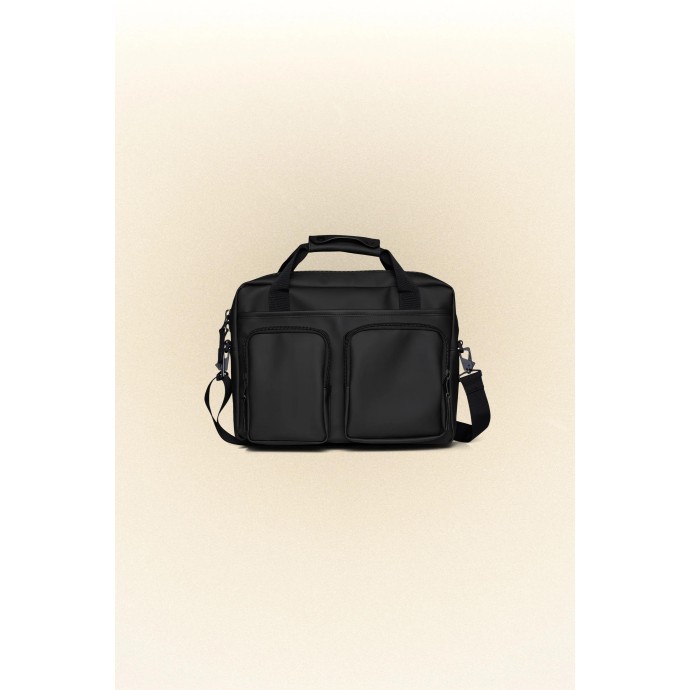 Τσάντα Ώμου Αδιάβροχη Rains Texel Bag 1425-01 για Laptop 15'' Black ΤΣΑΝΤΕΣ & ΠΟΡΤΟΦΟΛΙΑ