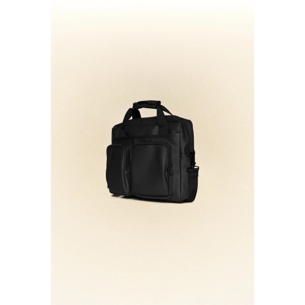 Τσάντα Ώμου Αδιάβροχη Rains Texel Bag 1425-01 για Laptop 15'' Black ΤΣΑΝΤΕΣ & ΠΟΡΤΟΦΟΛΙΑ