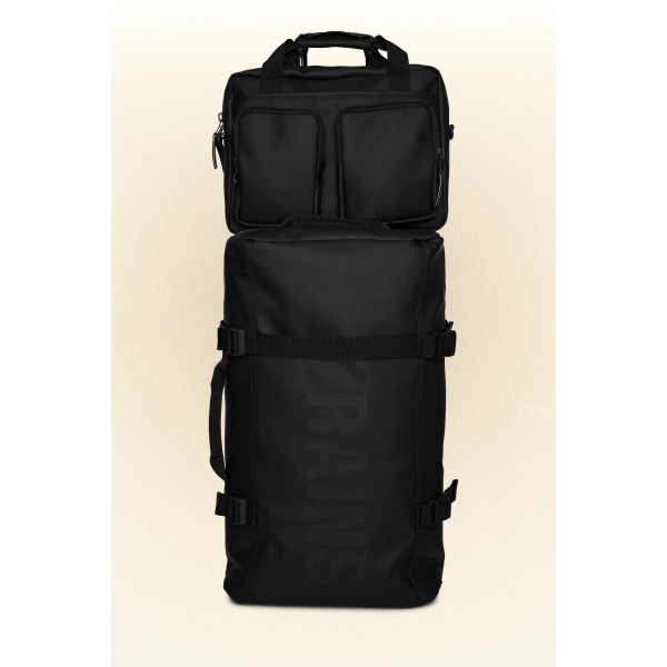 Τσάντα Ώμου Αδιάβροχη Rains Texel Bag 1425-01 για Laptop 15'' Black ΤΣΑΝΤΕΣ & ΠΟΡΤΟΦΟΛΙΑ