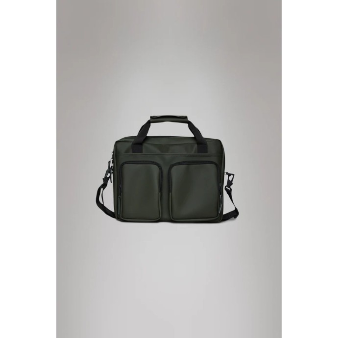 Τσάντα Ώμου Αδιάβροχη Rains Texel Tech Bag 1425-03 για Laptop 15'' Green ΤΣΑΝΤΕΣ & ΠΟΡΤΟΦΟΛΙΑ