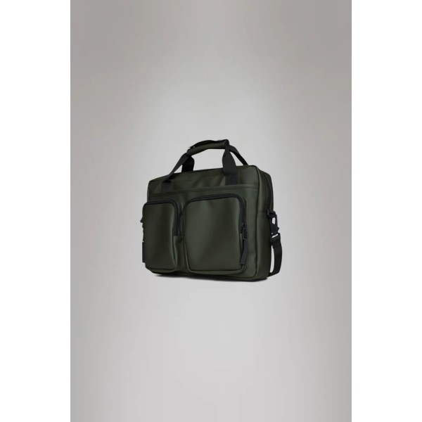 Τσάντα Ώμου Αδιάβροχη Rains Texel Tech Bag 1425-03 για Laptop 15'' Green ΤΣΑΝΤΕΣ & ΠΟΡΤΟΦΟΛΙΑ