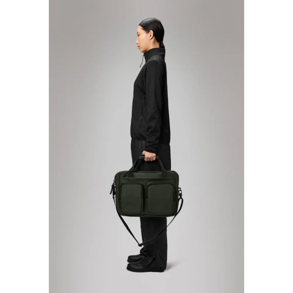 Τσάντα Ώμου Αδιάβροχη Rains Texel Tech Bag 1425-03 για Laptop 15'' Green ΤΣΑΝΤΕΣ & ΠΟΡΤΟΦΟΛΙΑ