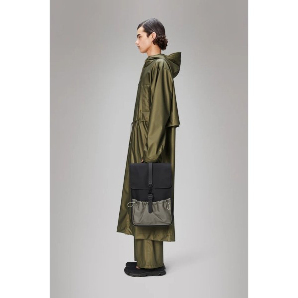 Σακίδιο Πλάτης Αδιάβροχο Rains Mix Backpack Mini 1428-01 για Laptop 13'' ΣΑΚΙΔΙΑ ΠΛΑΤΗΣ