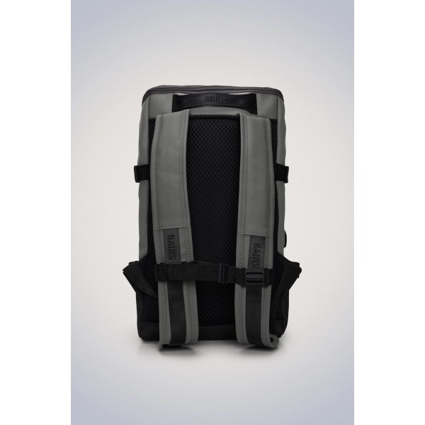 Σακίδιο Πλάτης Rains Trail Cargo Backpack 1433-13 για Laptop 13'' Grey ΣΑΚΙΔΙΑ ΠΛΑΤΗΣ