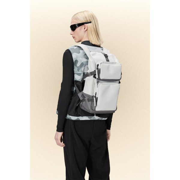 Σακίδιο Πλάτης Rains Trail Cargo Backpack 1433-45  για Laptop 13'' Ash ΣΑΚΙΔΙΑ ΠΛΑΤΗΣ