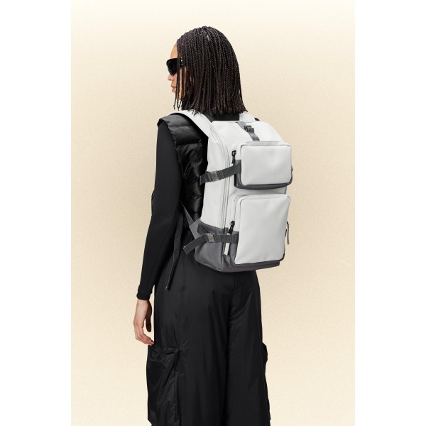 Σακίδιο Πλάτης Rains Trail Cargo Backpack 1433-45  για Laptop 13'' Ash ΣΑΚΙΔΙΑ ΠΛΑΤΗΣ