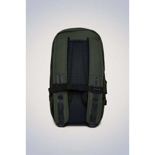 Σακίδιο Πλάτης Αδιάβροχο Rains Trail Rucksack 1435-03 Laptop 15'' Green ΣΑΚΙΔΙΑ ΠΛΑΤΗΣ