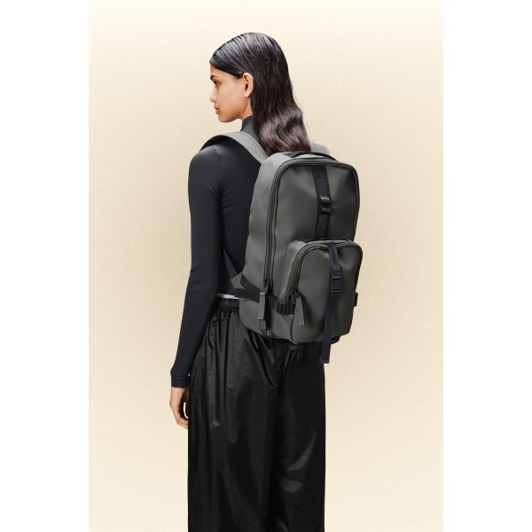 Σακίδιο Πλάτης Αδιάβροχο Rains Trail Rucksack 1435-13 Laptop 15'' Grey ΣΑΚΙΔΙΑ ΠΛΑΤΗΣ