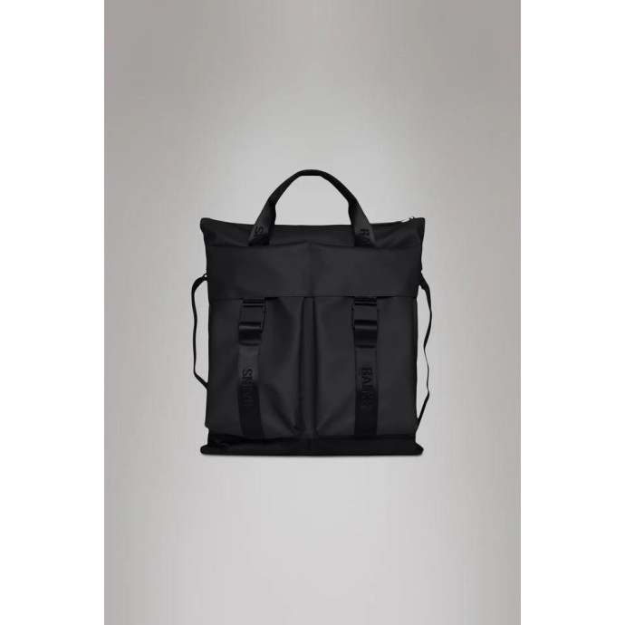 Τσάντα Rains Trail Tote Bag 1436-01 Black ΤΣΑΝΤΕΣ & ΠΟΡΤΟΦΟΛΙΑ