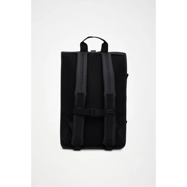 Σακίδιο Πλάτης Rains Rolltop Rucksack Large 1459-01 Black για Laptop 16'' ΣΑΚΙΔΙΑ ΠΛΑΤΗΣ