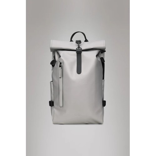 Σακίδιο Πλάτης Rains Rolltop Rucksack Large 14590-123 Nimbus για Laptop 16''