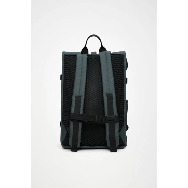 Σακίδιο Πλάτης Rains Rolltop Rucksack Large 14590-153 για Laptop 16'' Dark Grey