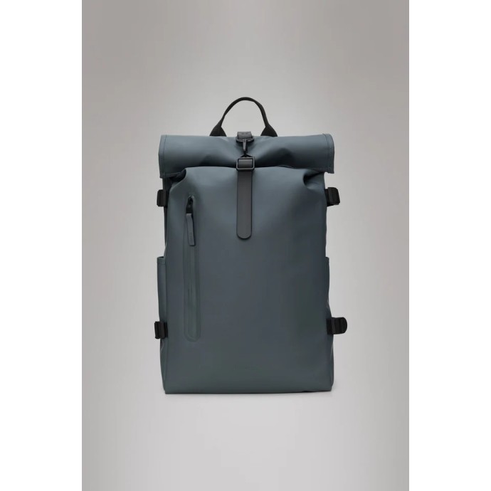Σακίδιο Πλάτης Rains Rolltop Rucksack Large 14590-172 για Laptop 16'' Blue Dusk Σακίδιο Πλάτης Rains Rolltop Rucksack Large 14590-172 για Laptop 16'' Blue Dusk