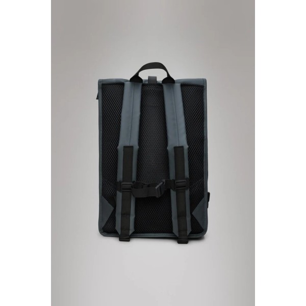 Σακίδιο Πλάτης Rains Rolltop Rucksack Large 14590-172 για Laptop 16'' Blue Dusk Σακίδιο Πλάτης Rains Rolltop Rucksack Large 14590-172 για Laptop 16'' Blue Dusk