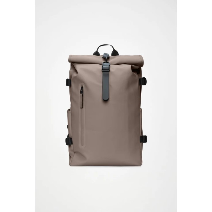 Σακίδιο Πλάτης Rains Rolltop Rucksack Large 14590-47 Navy για Laptop 16'' Cinder