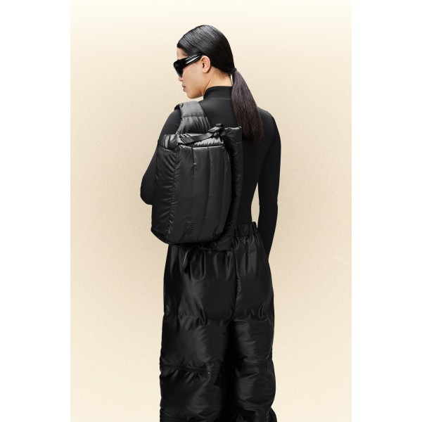 Τσαντα Ώμου - Διαγώνια Αδιάβροχη Rains Bator Puffer Bum Bag 1462-01 Black ΤΣΑΝΤΕΣ & ΠΟΡΤΟΦΟΛΙΑ