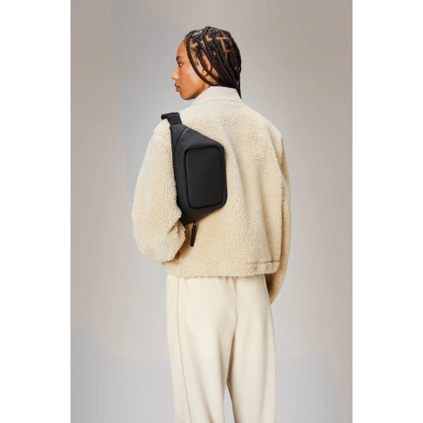 Τσαντάκι Μέσης Αδιάβροχο Rains Bum Bag Mini 1473-01 Black ΤΣΑΝΤΕΣ & ΠΟΡΤΟΦΟΛΙΑ