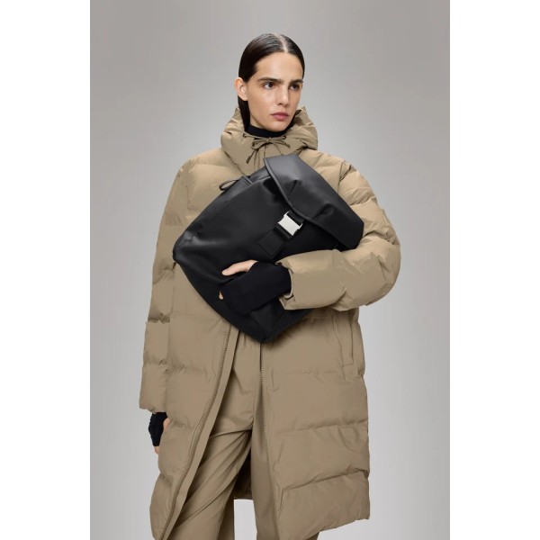 Σακίδιο Πλάτης Αδιάβροχο Rains Valera Bucket Backpack 1484-01 Black