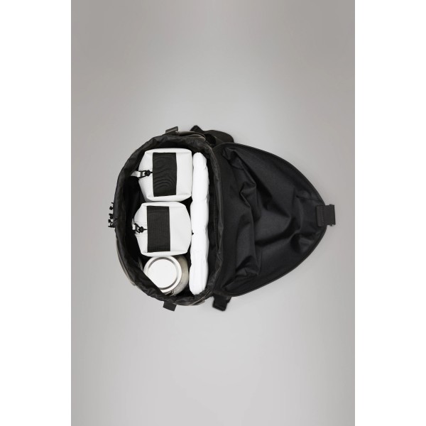 Σακίδιο Πλάτης Αδιάβροχο Rains Valera Bucket Backpack 1484-01 Black