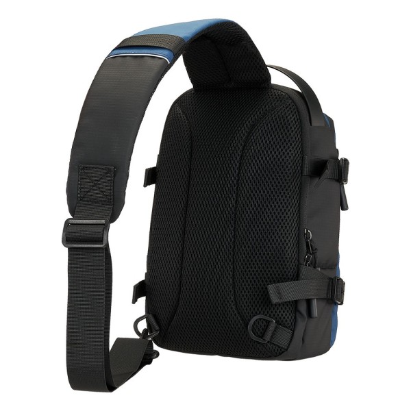 Τσάντα Πλάτης Διαγώνιο (Sling) Paulter 1487-018 Μπλε ΤΣΑΝΤΕΣ & ΠΟΡΤΟΦΟΛΙΑ