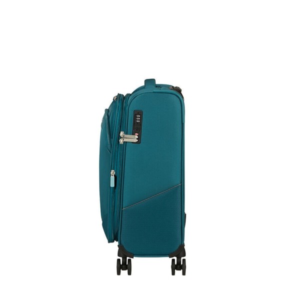 Βαλίτσα Καμπίνας Επεκτεινόμενη American Tourister Summerride Spinner 55cm 149498-2774 Tottaly Teal