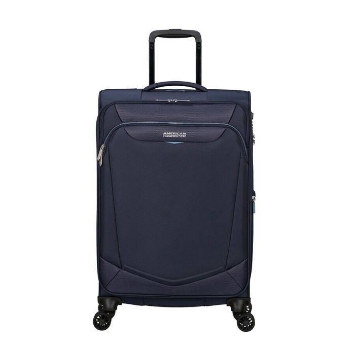 Βαλίτσα Μεσαία Μαλακή American Tourister Summerride Spinner 69cm 149499-1596 Navy