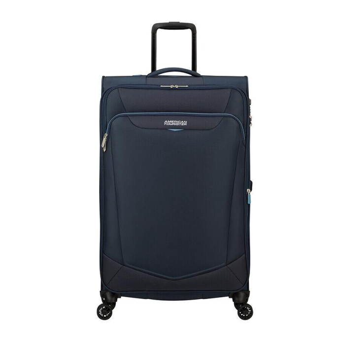 Βαλίτσα Μεγάλη Μαλακή Επεκτεινόμενη American Tourister Summerride |80x48x30/34cm| Navy